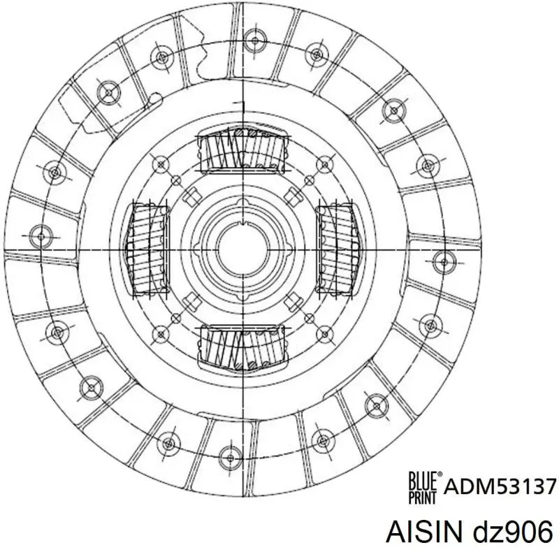 Disco de embrague Mazda 323 BG