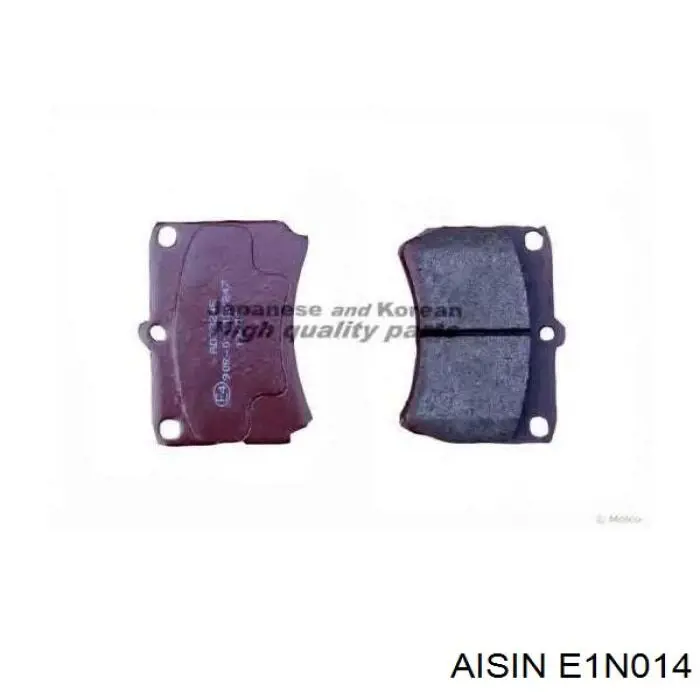 Pastillas de freno delanteras Mazda 323 BA