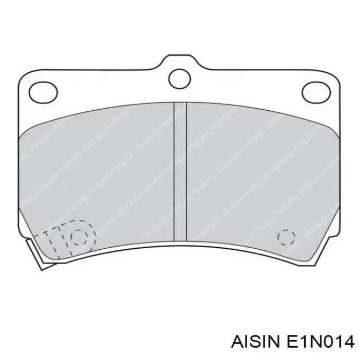 Pastillas de freno delanteras Mazda 323 BA