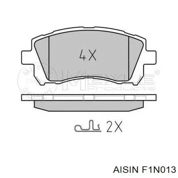 Pastillas de freno delanteras Subaru Legacy 3 BE, BH