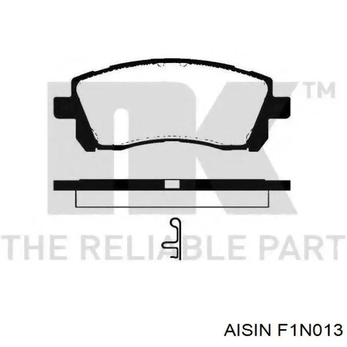 Pastillas de freno delanteras Subaru Legacy 3 BE, BH