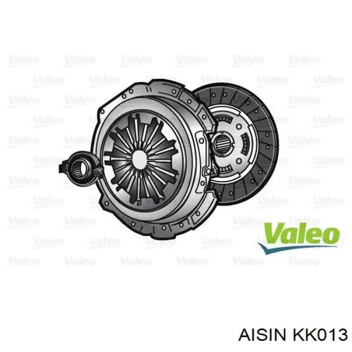 KK-013 Aisin kit de embrague (3 partes)