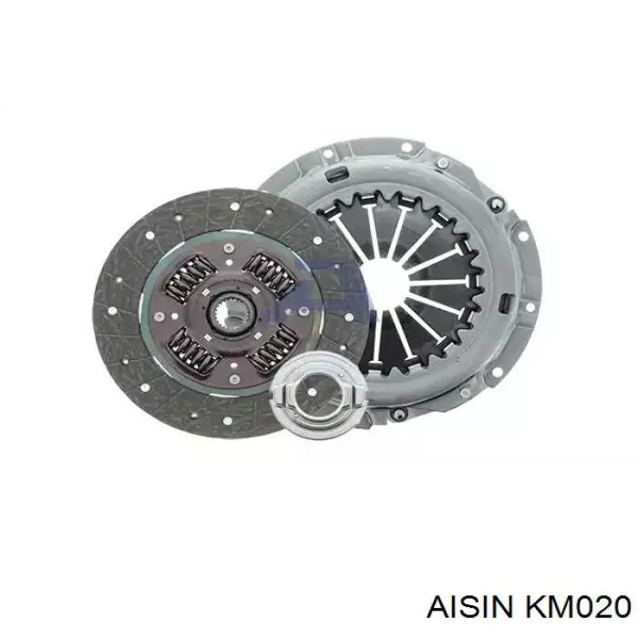 KM-020 Aisin kit de embrague (3 partes)