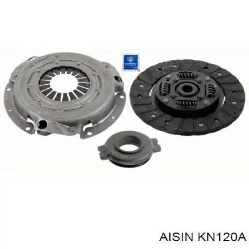 KN120A Aisin kit de embrague (3 partes)