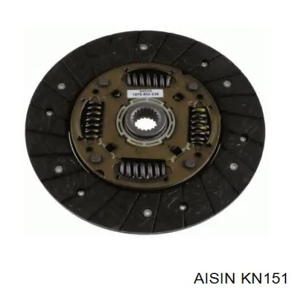 KN151 Aisin kit de embrague (3 partes)