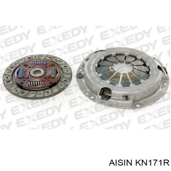 KN-171R Aisin kit de embrague (3 partes)