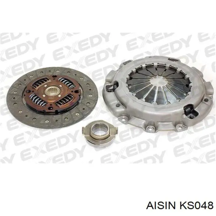 KS048 Aisin kit de embrague (3 partes)