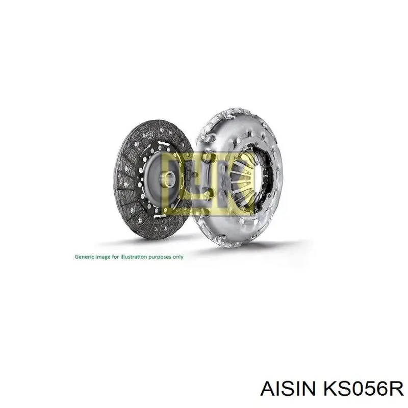 KS056R Aisin kit de embrague (3 partes)