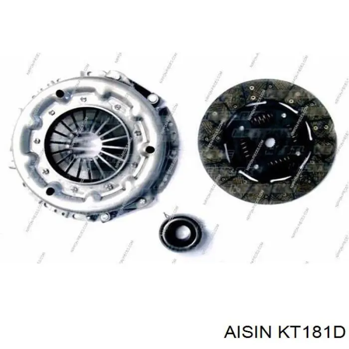 KT181D Aisin kit de embrague (3 partes)