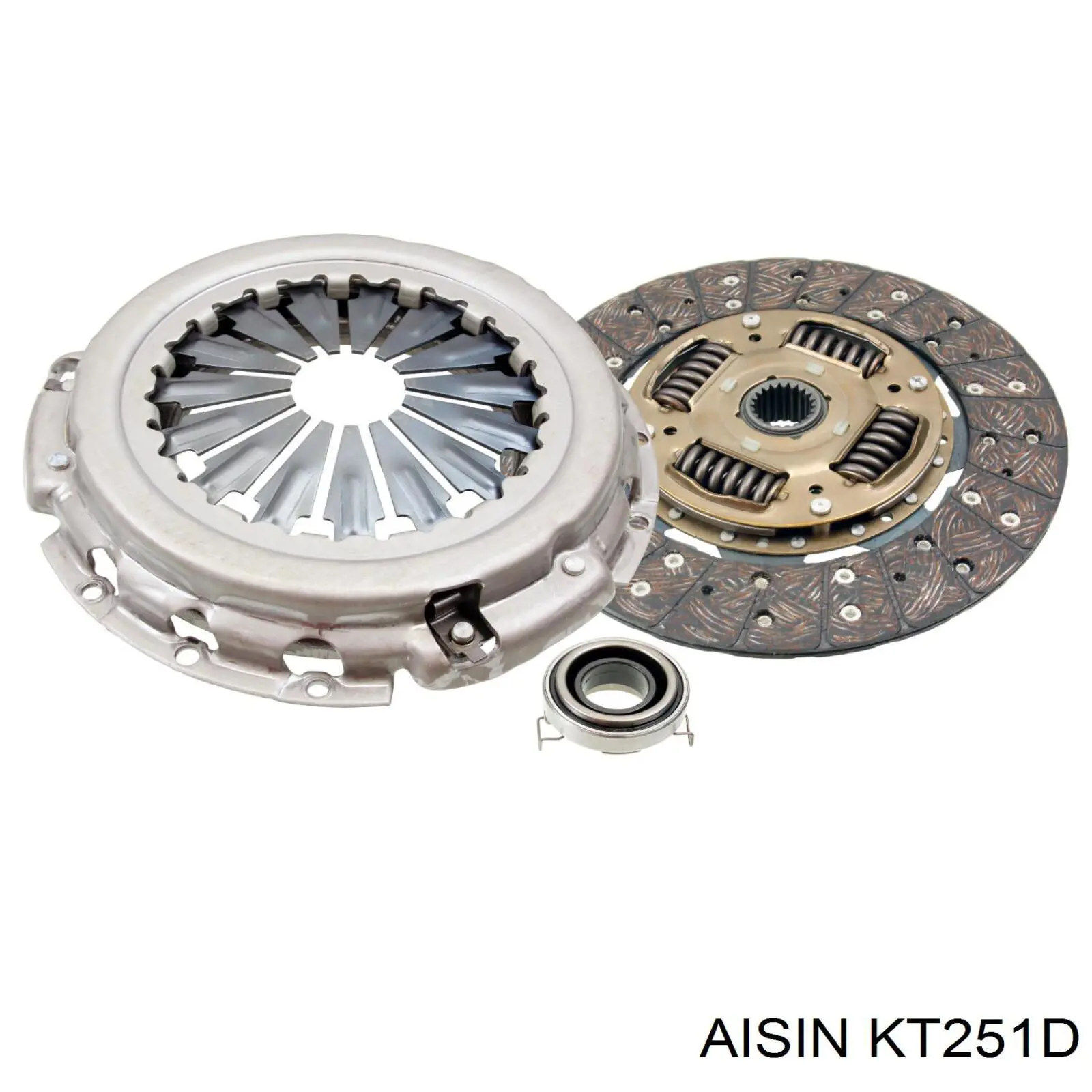 KT-251D Aisin kit de embrague (3 partes)