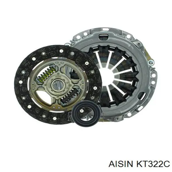 KT-322C Aisin kit de embrague (3 partes)