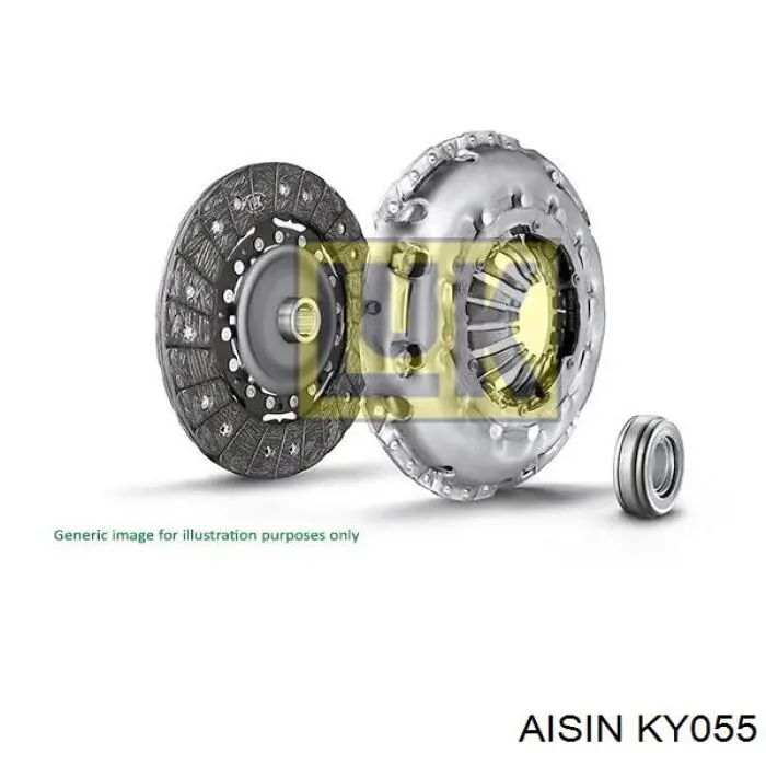 KY-055 Aisin kit de embrague (3 partes)