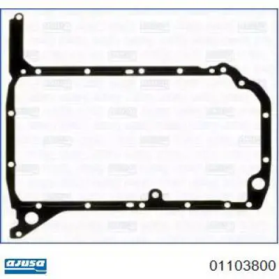 01103800 Ajusa junta, cárter de aceite, superior