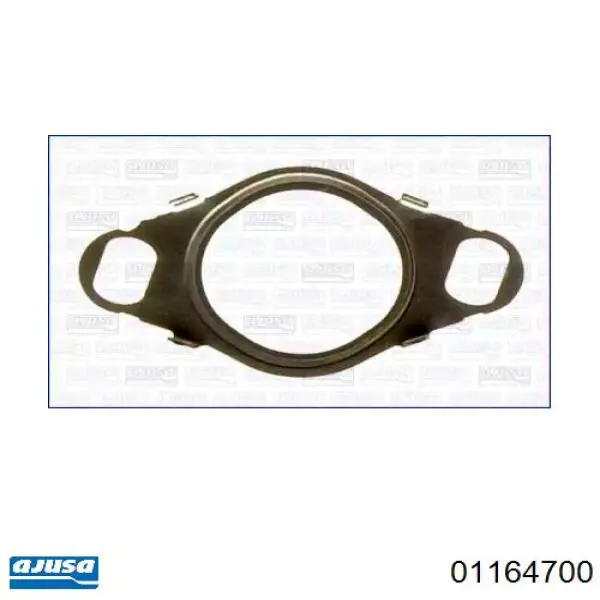 Junta del enfriador EGR del sistema de recirculación de gases 7701061457 Renault (RVI)