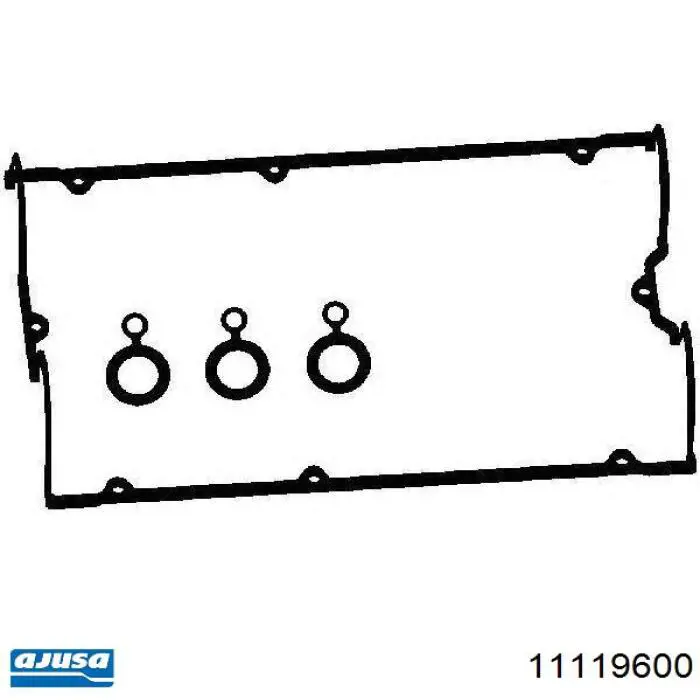 11119600 Ajusa junta de la tapa de válvulas del motor