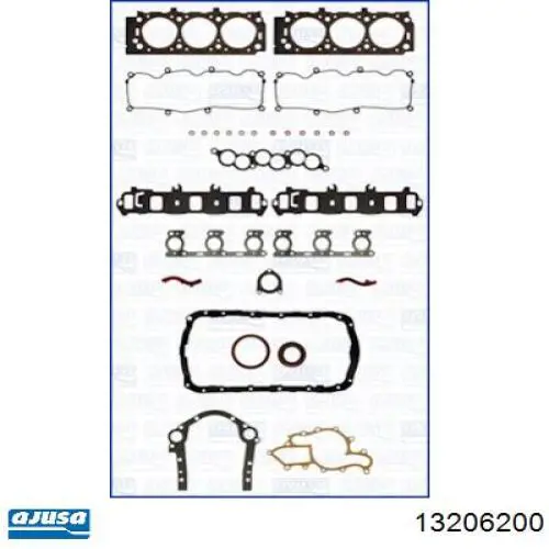 Junta colector escape X7106901 Glaser