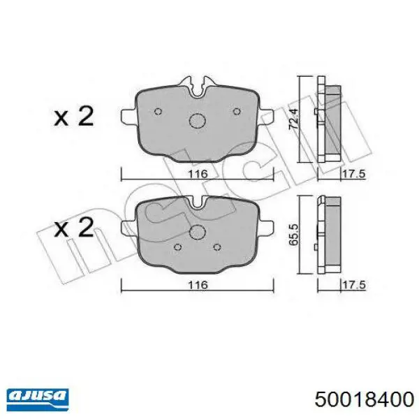 Juego de juntas para motor S3089600 Glaser