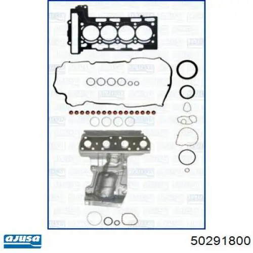 Kit completo de juntas del motor para Citroen C3 (A51)