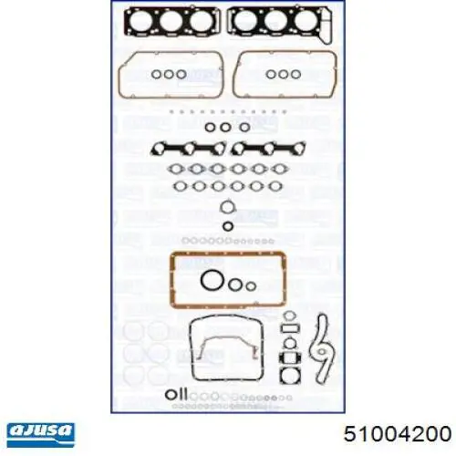  Juego de juntas para motor Nissan Vanette 