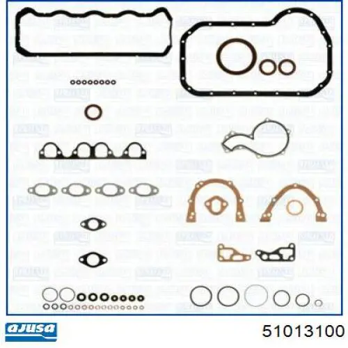 Juego de juntas de motor, completo S32721 Glaser