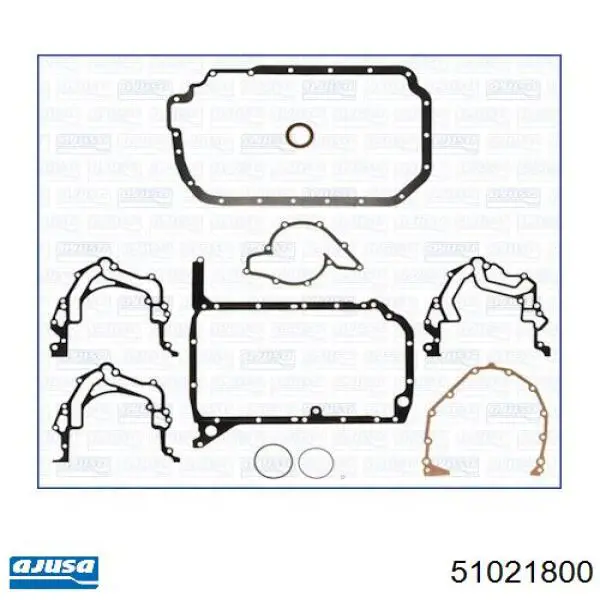 Kit completo de juntas Skoda SuperB I sedán (3U4) (2001 - 2008) precio, desde 141,83 EUR