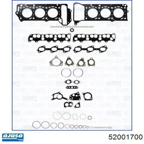 D3011800 Glaser Juego de juntas superiores de motor