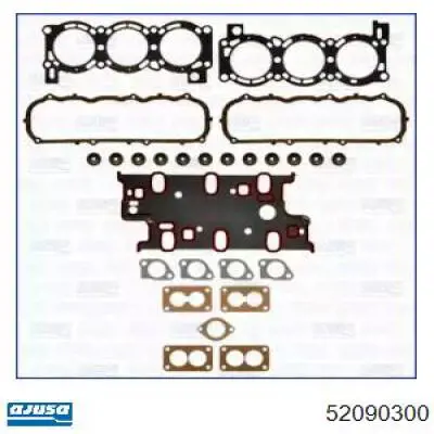 Juego de juntas superiores de motor D3108800 Glaser