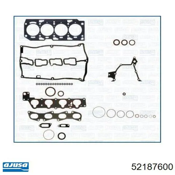 71719153 Fiat/Alfa/Lancia juego de juntas de motor, completo, superior