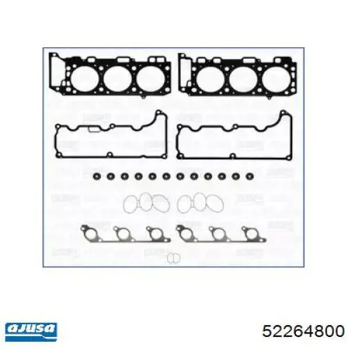 52264800 Ajusa juego de juntas de motor, completo, superior