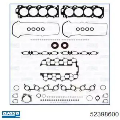 0411250120 Toyota Juego de juntas superiores de motor