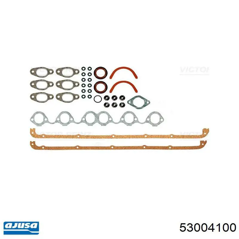 Kit de juntas de motor, completo, superior Ajusa 53004100
