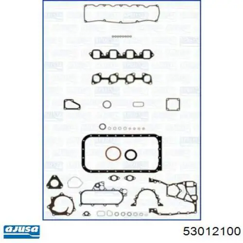 53012100 Ajusa juego de juntas de motor, completo, superior