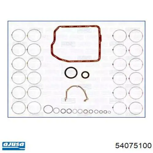 54075100 Ajusa juego completo de juntas, motor, inferior