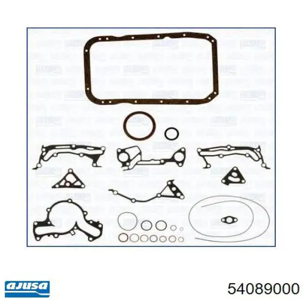 Comprar 54089000 Ajusa Juego de juntas inferiores del motor