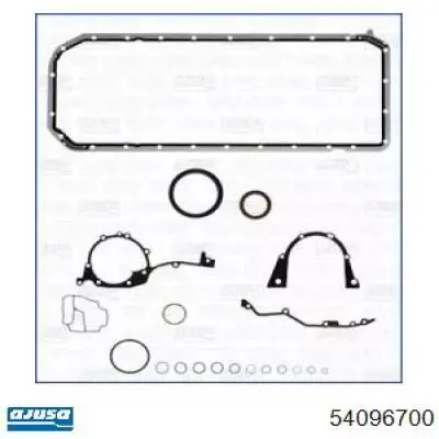54096700 Ajusa juego completo de juntas, motor, inferior