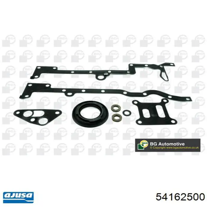 Juego de juntas inferiores del motor 54162500 Ajusa