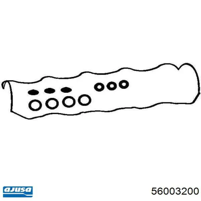 Juego de juntas de tapa de balancines 56003200 Ajusa
