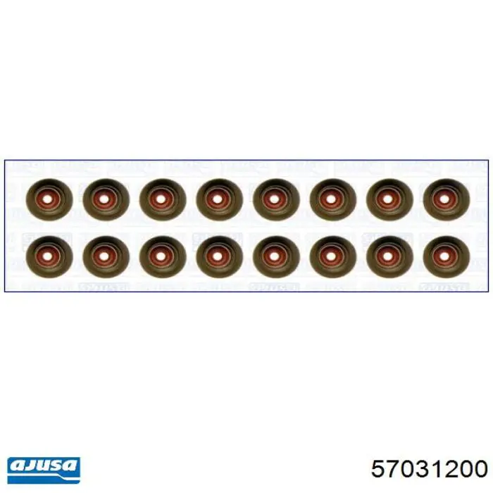 57031200 Ajusa sello de aceite de valvula (rascador de aceite Entrada/Salida Kit De Motor)