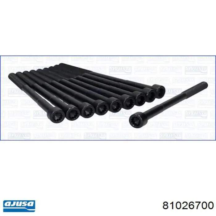 Juego tornillos culata Ajusa 81026700 precio, desde 26,98 EUR