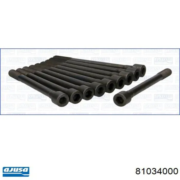 Juego tornillos culata Ajusa 81034000 precio, desde 28,79 EUR