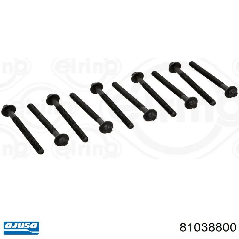 Juego tornillos culata Ajusa 81038800 precio, desde 15,83 EUR