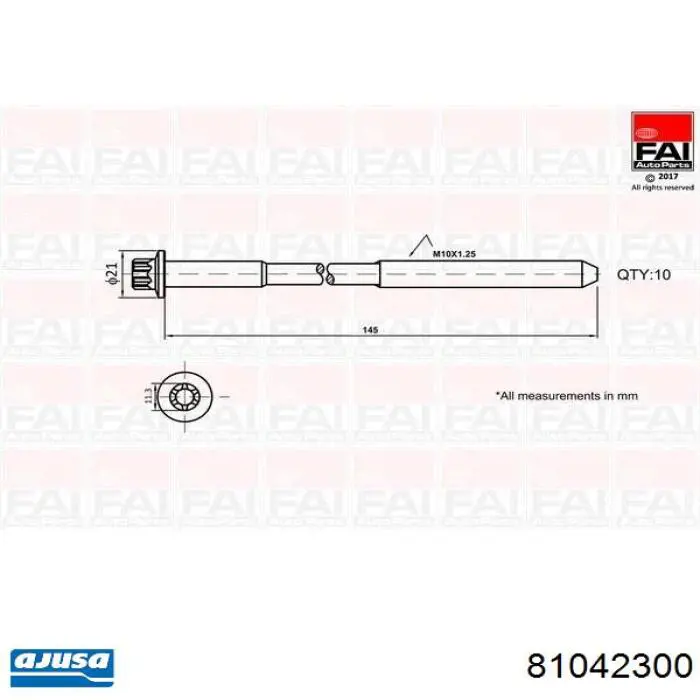 Comprar BK2316 BGA Tornillos de culata