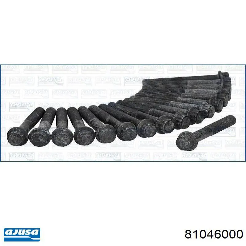 Juego tornillos culata Ajusa 81046000 precio, desde 27,58 EUR