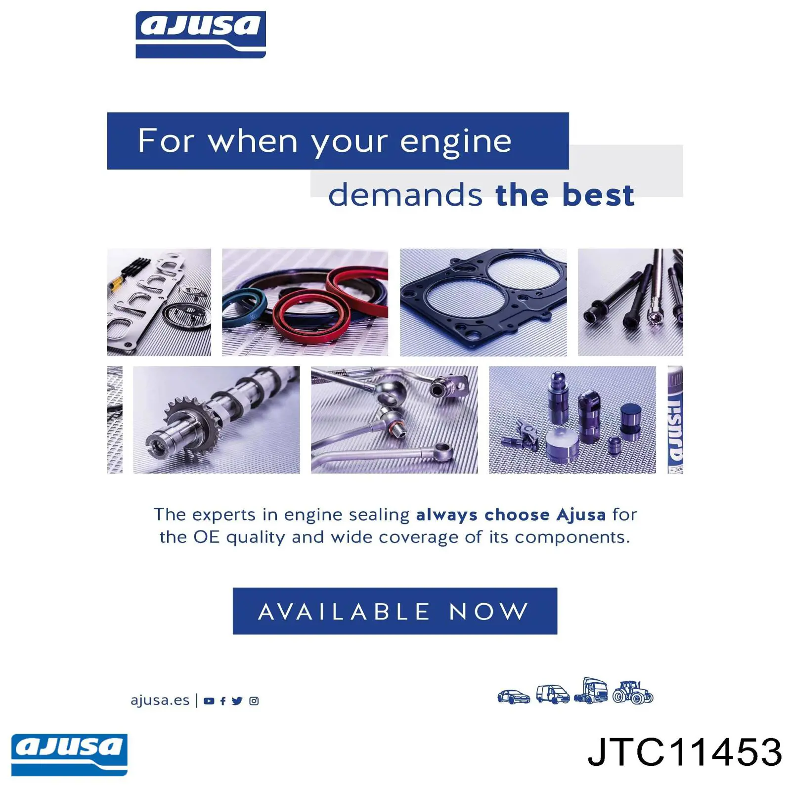 Junta de turbina, kit de montaje Ajusa JTC11453 precio, desde 57,74 EUR