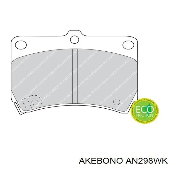 Pastillas de freno delanteras Mazda 323 BA