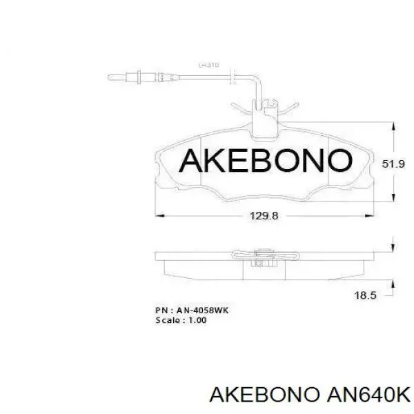 Pastillas de freno delanteras Toyota RAV4 2 XA2