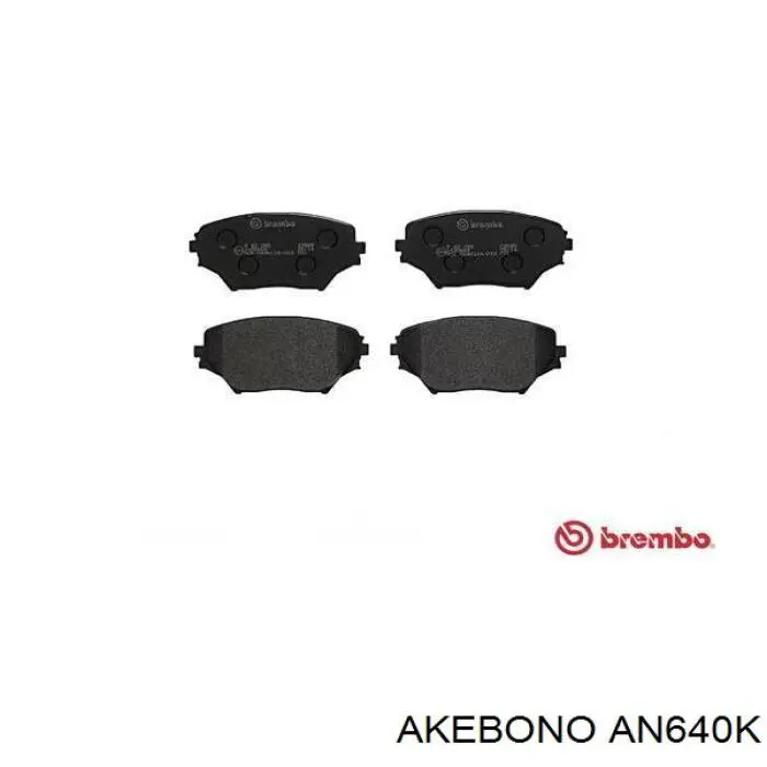 Pastillas de freno delanteras Toyota RAV4 2 XA2