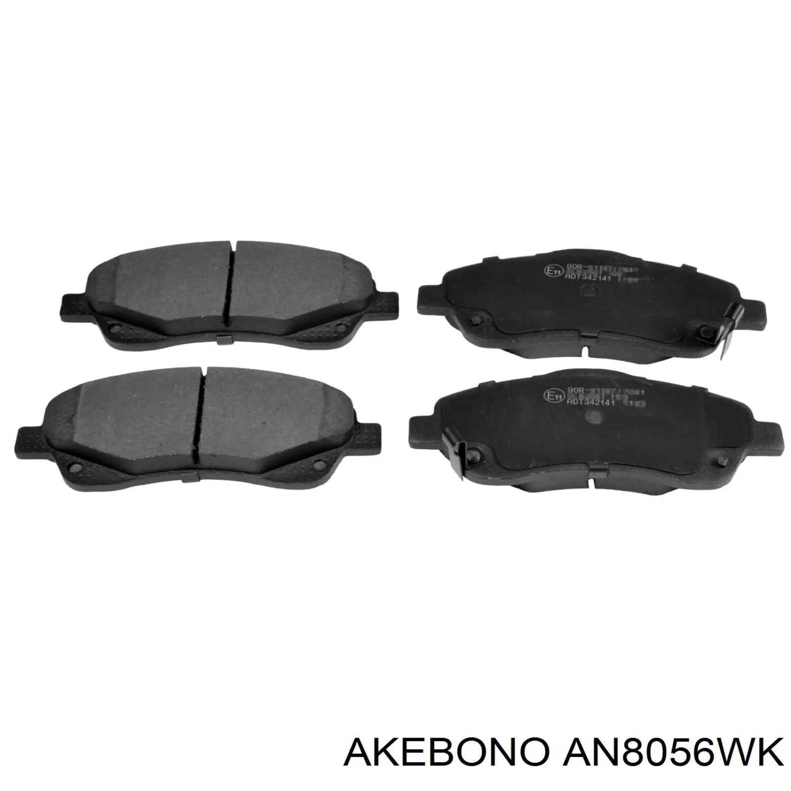 Pastillas de freno delanteras Toyota Corolla R10