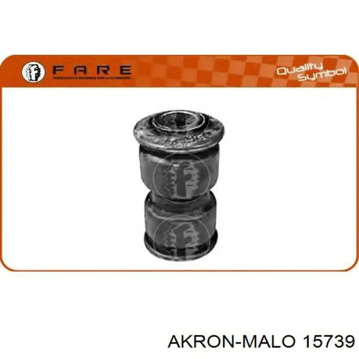 15739 Akron Malo silentblock delantero de ballesta delantera