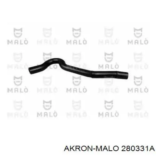 280331A Akron Malo tubería de radiador, tuberia flexible calefacción, inferior